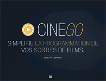 Tablet Screenshot of cinego.net